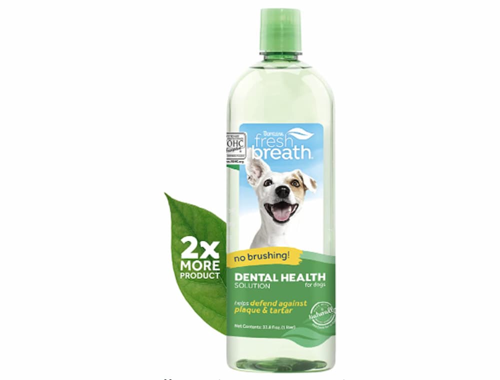 TropiClean Fresh Breath Oral Care Water Additive for Dogs