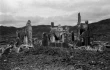 A view of the ruined Urukami Cathedral after the Aug. 9, 1945, atomic bombing of Nagasaki.