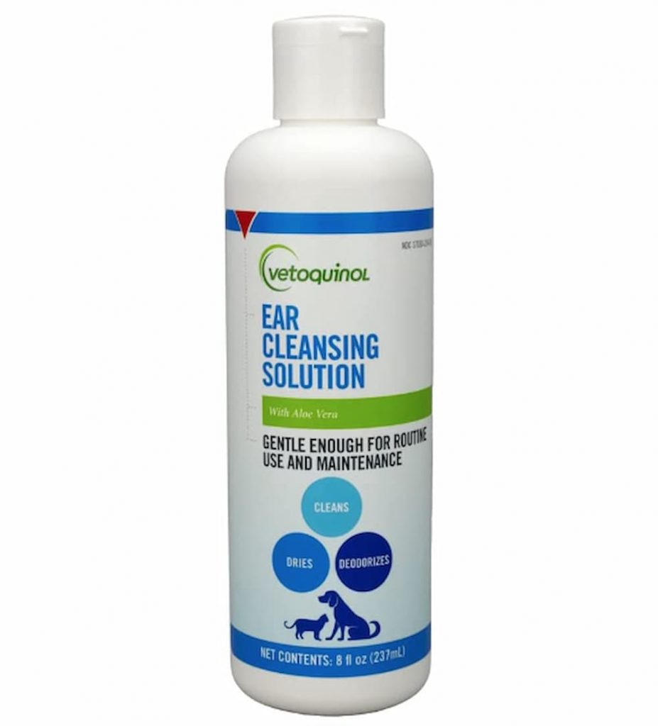 Vetoquinol Ear Cleansing Solution for Dogs and Cats