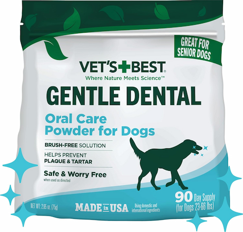 Vet’s Best Gentle Oral Care Powder for Dogs 