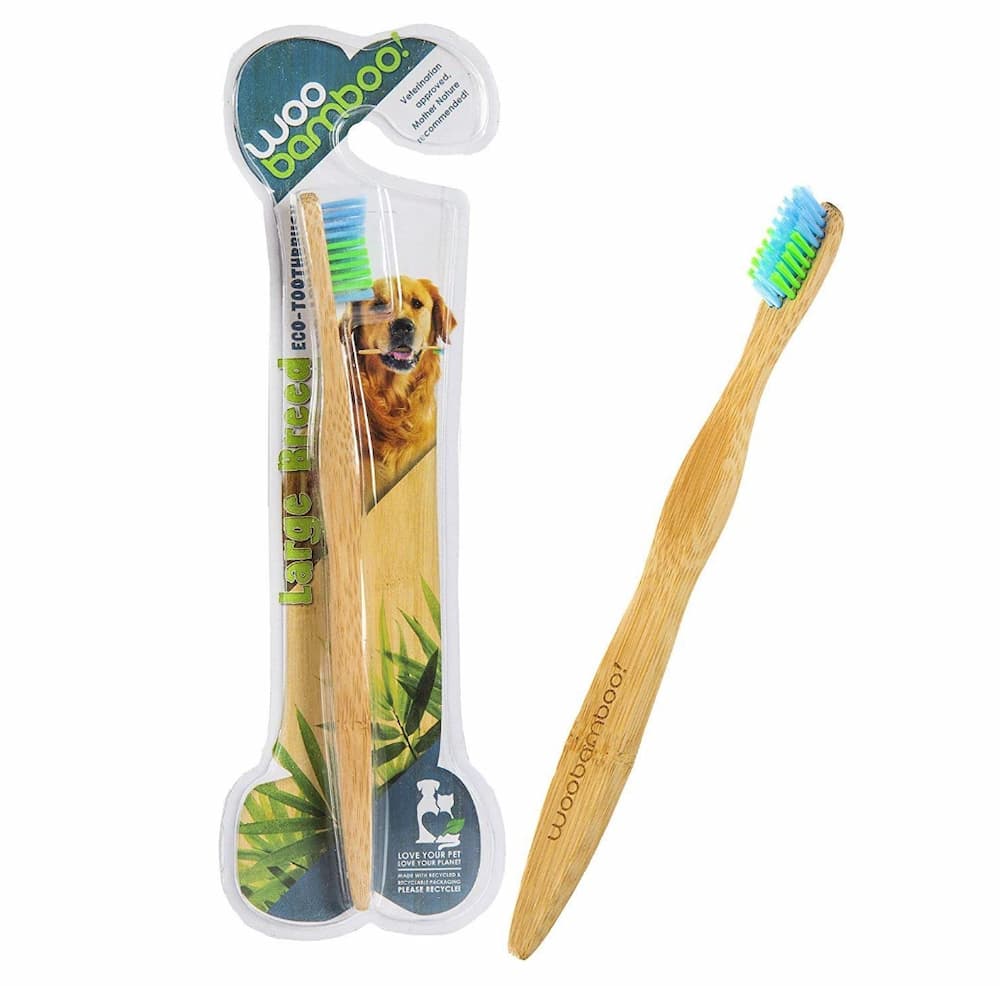 WOOBAMBOO Soft Dog Toothbrush