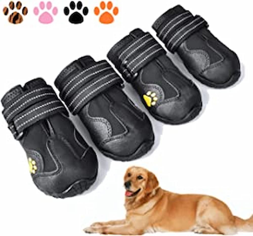 XSY&G Dog Boots,Waterproof Dog Shoes