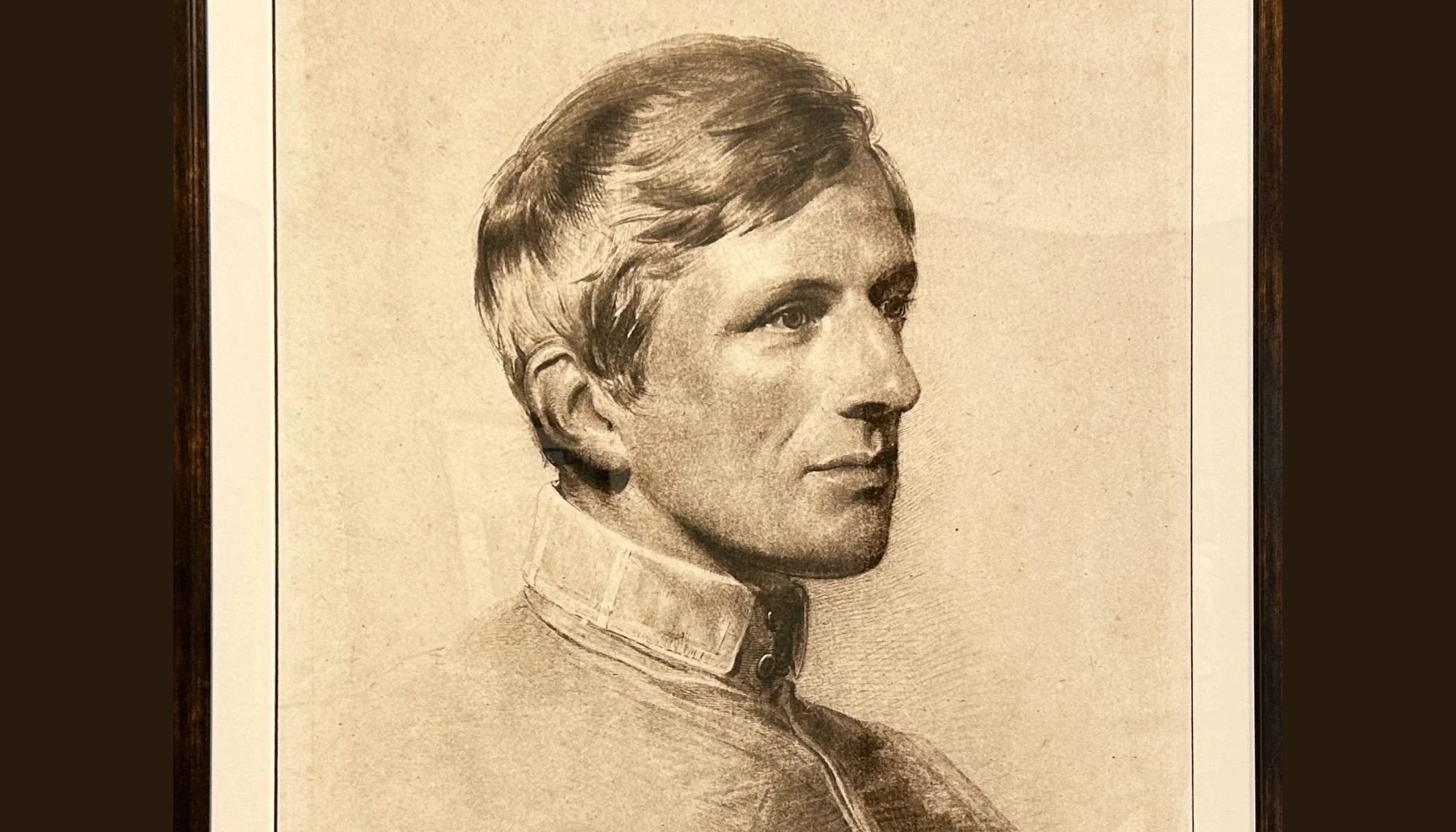 A portrait of a young St. John Henry Newman hangs in Cathedral High School, part of the Ordinariate of the Chair of St. Peter, in Houston.?w=200&h=150