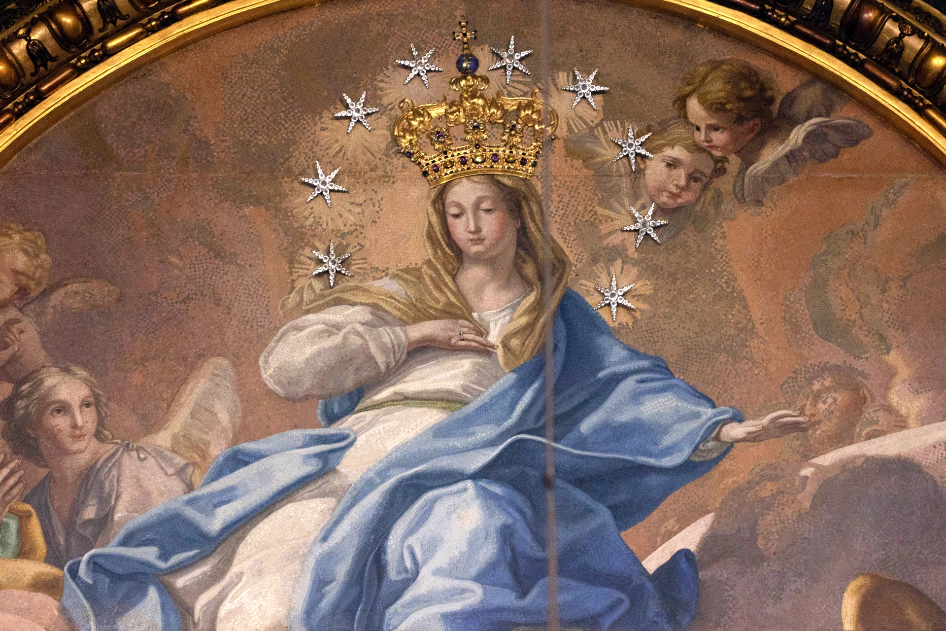 Mosaic of Mary, Virgin Immaculate, in the Chapel of the Choir in St. Peter’s Basilica, Rome.?w=200&h=150