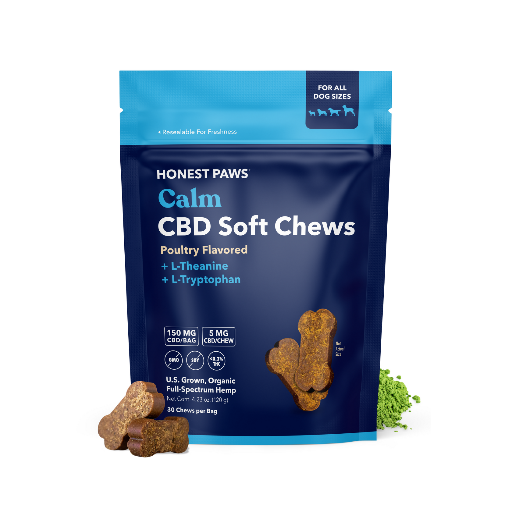 Honest Paws Bites best cbd for dog anxiety