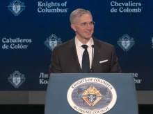 Knights of Columbus Supreme Knight Patrick Kelly.
