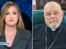 Miami Archbishop Thomas Wenski talks to “EWTN News In Depth” anchor Catherine Hadro on Friday, July 18, 2025.
