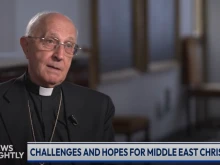 Cardinal Fernando Filoni speaks to EWTN News Nightly” on Tuesday, July 22, 2025.