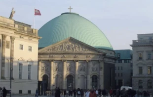 St. Hedwig Cathedral in Berlin, Germany. Credit: Cedric BLN via Wikimedia (Public domain)